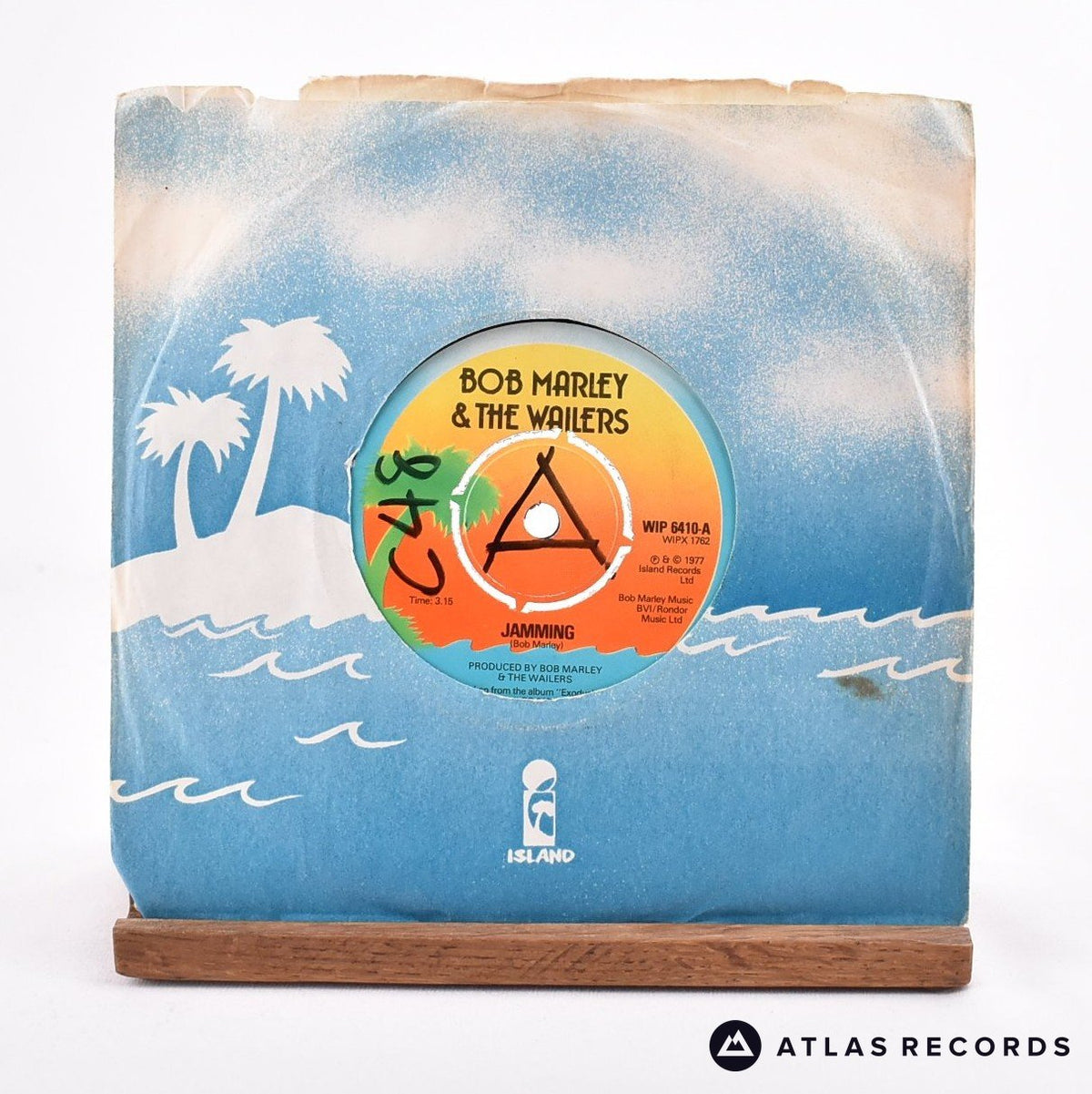 Bob Marley & The Wailers Jamming 7" Vinyl Record - In Sleeve