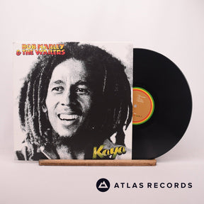 Bob Marley & The Wailers Kaya LP Vinyl Record - Front Cover & Record