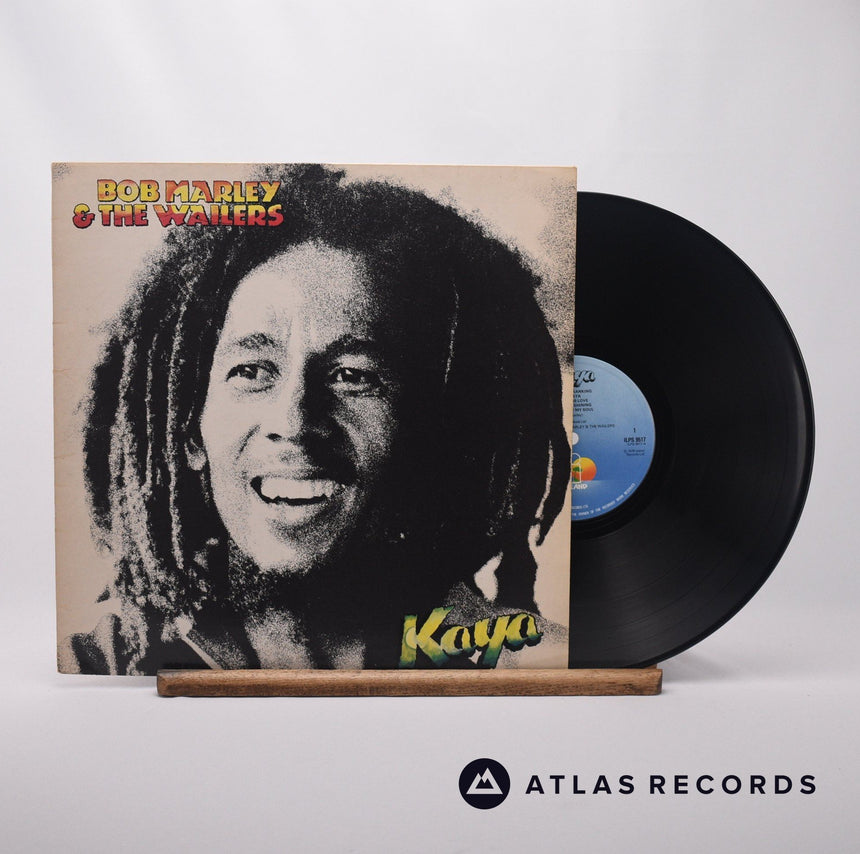 Bob Marley & The Wailers Kaya LP Vinyl Record - Front Cover & Record