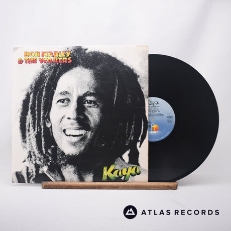 Bob Marley & The Wailers Kaya LP Vinyl Record - Front Cover & Record