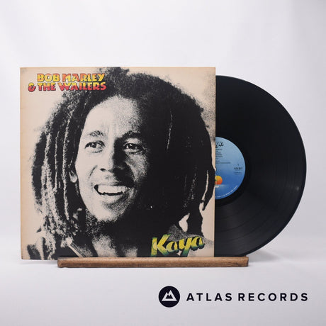 Bob Marley & The Wailers Kaya LP Vinyl Record - Front Cover & Record