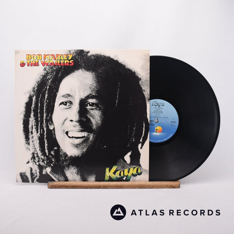 Bob Marley & The Wailers Kaya LP Vinyl Record - Front Cover & Record