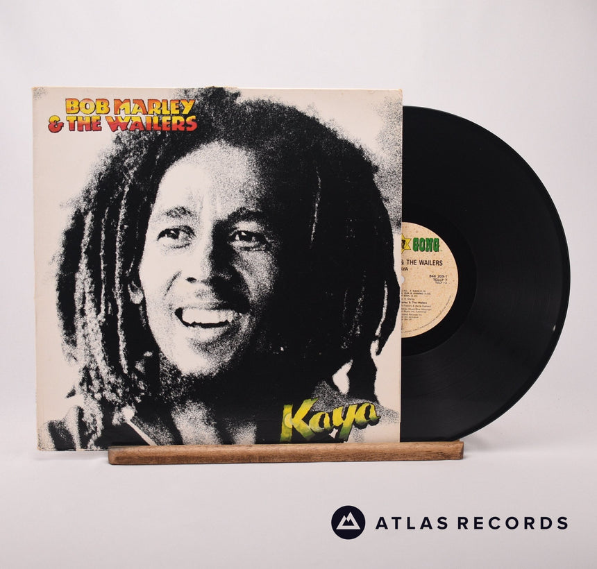 Bob Marley & The Wailers Kaya LP Vinyl Record - Front Cover & Record