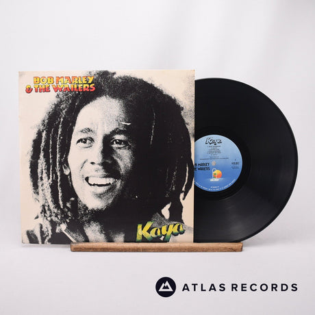 Bob Marley & The Wailers Kaya LP Vinyl Record - Front Cover & Record