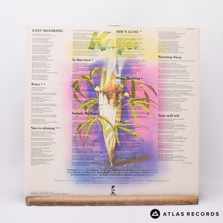 Bob Marley & The Wailers - Kaya - A-6 B-2 LP Vinyl Record - VG+/VG+