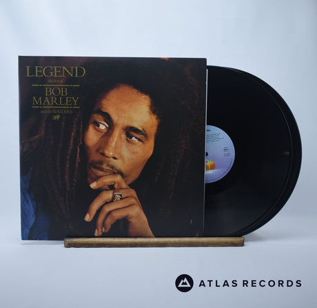 Bob Marley & The Wailers Legend Double LP Vinyl Record - Front Cover & Record