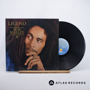 Bob Marley & The Wailers Legend LP Vinyl Record - Front Cover & Record