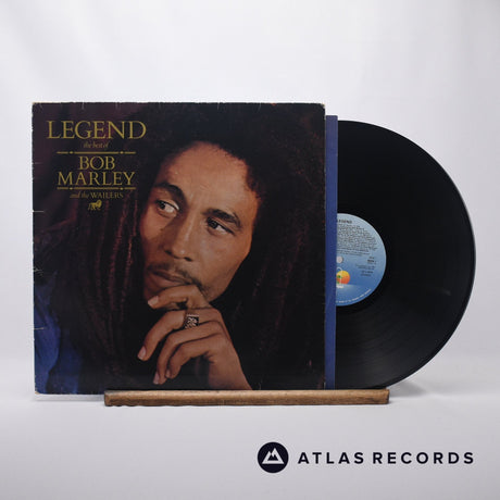 Bob Marley & The Wailers Legend LP Vinyl Record - Front Cover & Record