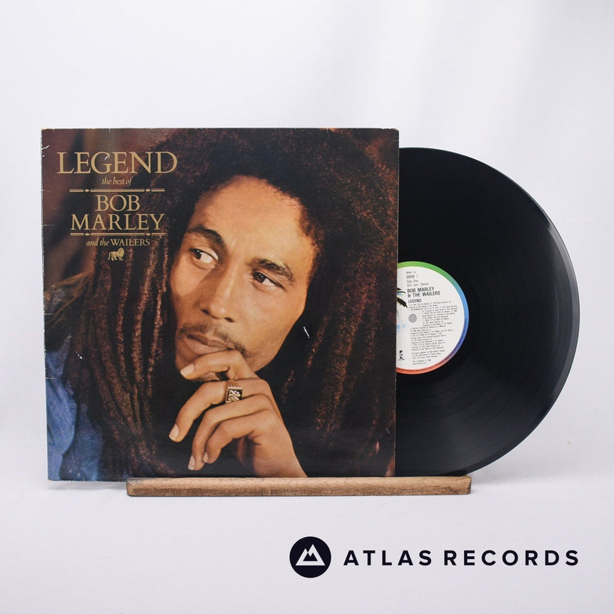 Bob Marley & The Wailers Legend - The Best Of Bob Marley And The Wailers LP Vinyl Record - Front Cover & Record