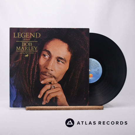 Bob Marley & The Wailers Legend LP Vinyl Record - Front Cover & Record