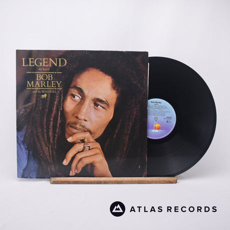 Bob Marley & The Wailers Legend LP Vinyl Record - Front Cover & Record