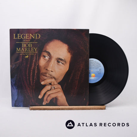 Bob Marley & The Wailers Legend LP Vinyl Record - Front Cover & Record