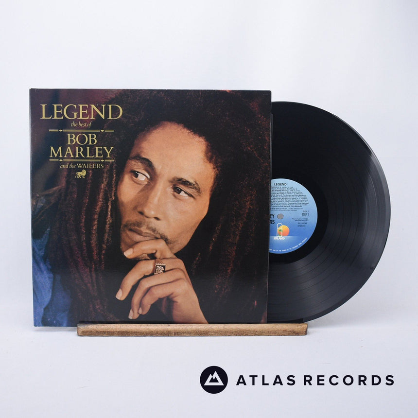 Bob Marley & The Wailers Legend LP Vinyl Record - Front Cover & Record