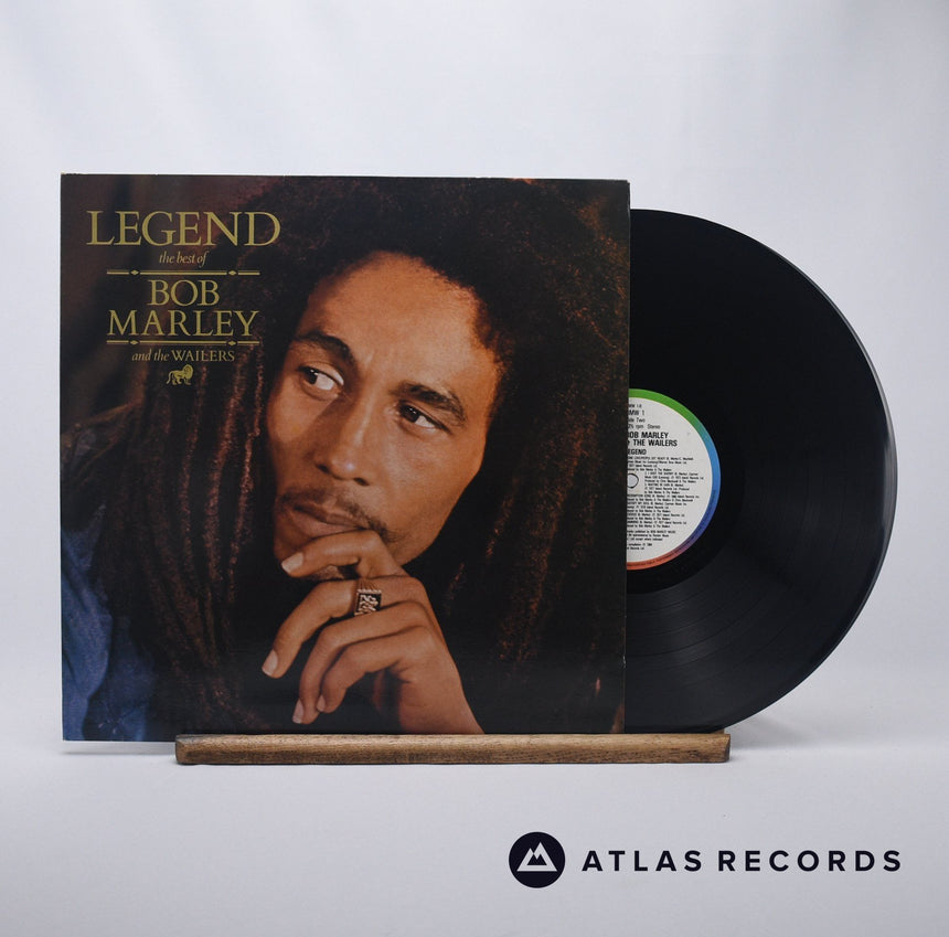 Bob Marley & The Wailers Legend - The Best Of Bob Marley And The Wailers LP Vinyl Record - Front Cover & Record