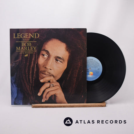 Bob Marley & The Wailers Legend LP Vinyl Record - Front Cover & Record