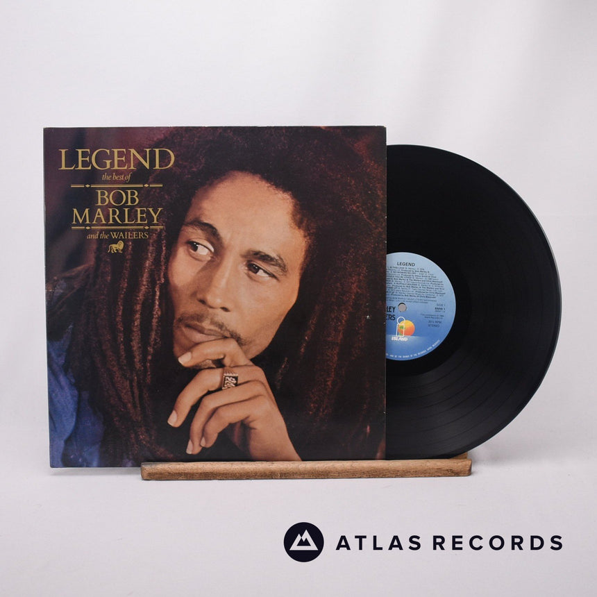 Bob Marley & The Wailers Legend LP Vinyl Record - Front Cover & Record