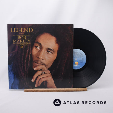 Bob Marley & The Wailers Legend LP Vinyl Record - Front Cover & Record