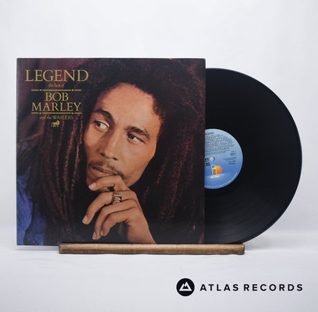 Bob Marley & The Wailers Legend LP Vinyl Record - Front Cover & Record