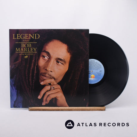 Bob Marley & The Wailers Legend LP Vinyl Record - Front Cover & Record