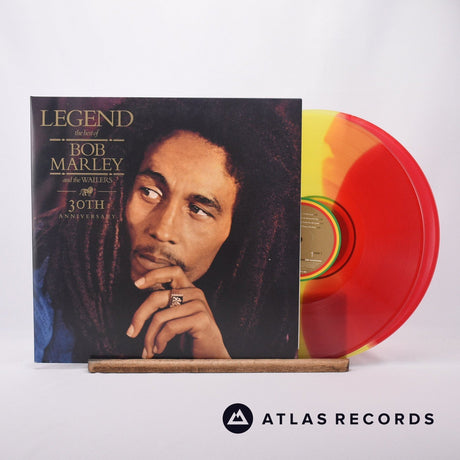 Bob Marley & The Wailers Legend Double LP Vinyl Record - Front Cover & Record