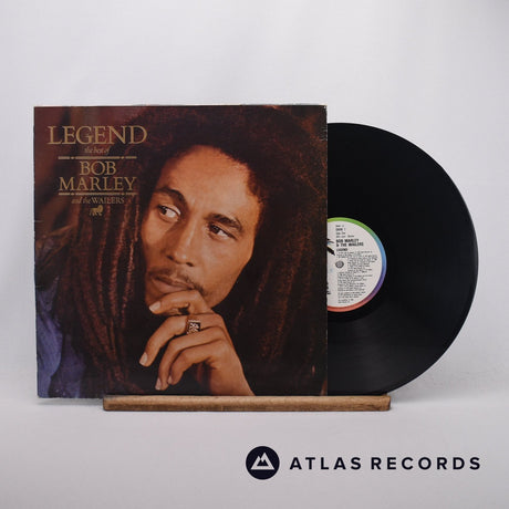 Bob Marley & The Wailers Legend LP Vinyl Record - Front Cover & Record