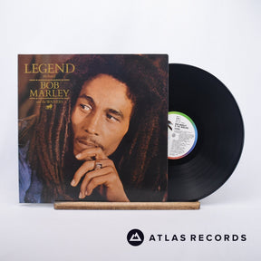 Bob Marley & The Wailers Legend LP Vinyl Record - Front Cover & Record