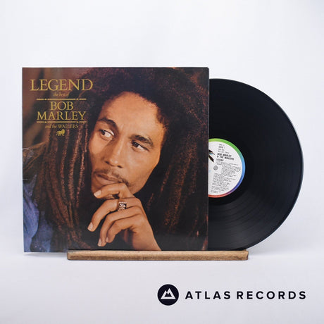 Bob Marley & The Wailers Legend LP Vinyl Record - Front Cover & Record