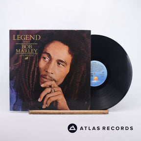 Bob Marley & The Wailers Legend LP Vinyl Record - Front Cover & Record