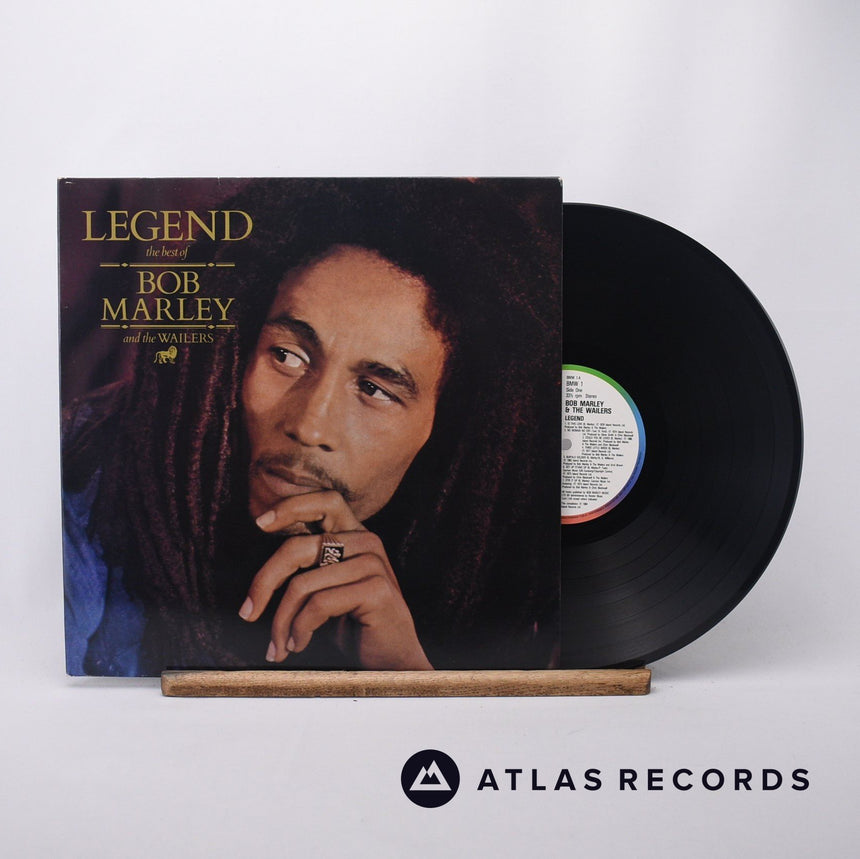 Bob Marley & The Wailers Legend - The Best Of Bob Marley And The Wailers LP Vinyl Record - Front Cover & Record