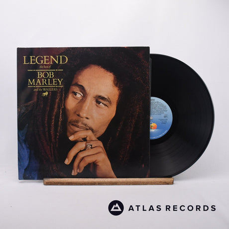 Bob Marley & The Wailers Legend LP Vinyl Record - Front Cover & Record