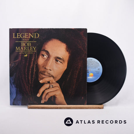 Bob Marley & The Wailers Legend LP Vinyl Record - Front Cover & Record