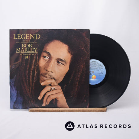 Bob Marley & The Wailers Legend LP Vinyl Record - Front Cover & Record