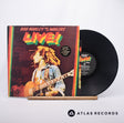 Bob Marley & The Wailers Live! LP Vinyl Record - Front Cover & Record