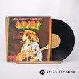 Bob Marley & The Wailers Live! LP Vinyl Record - Front Cover & Record