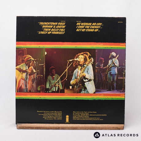 Bob Marley & The Wailers - Live! - Reissue LP Vinyl Record - VG+/EX