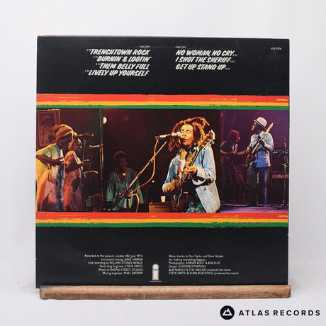 Bob Marley & The Wailers - Live! - LP Vinyl Record - VG+/EX