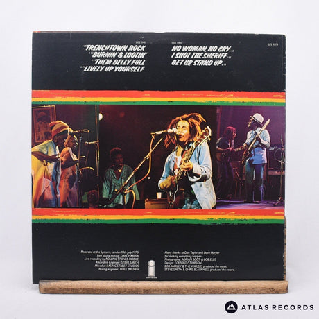 Bob Marley & The Wailers - Live! - A1GM B1 LP Vinyl Record - VG+/NM