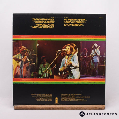 Bob Marley & The Wailers - Live! - Reissue LP Vinyl Record - EX/EX