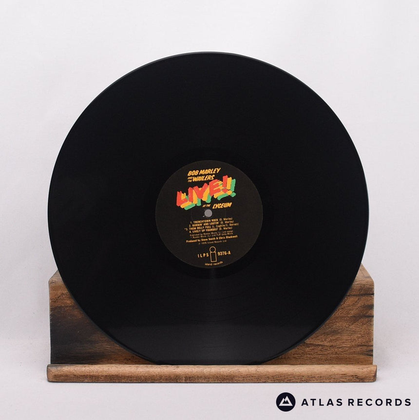 Bob Marley & The Wailers - Live! - Reissue LP Vinyl Record - EX/EX