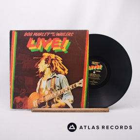 Bob Marley & The Wailers Live! At The Lyceum LP Vinyl Record - Front Cover & Record