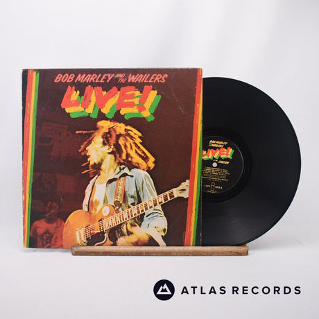 Bob Marley & The Wailers Live! At The Lyceum LP Vinyl Record - Front Cover & Record