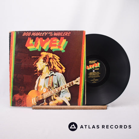 Bob Marley & The Wailers Live! At The Lyceum LP Vinyl Record - Front Cover & Record