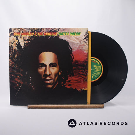 Bob Marley & The Wailers Natty Dread LP Vinyl Record - Front Cover & Record