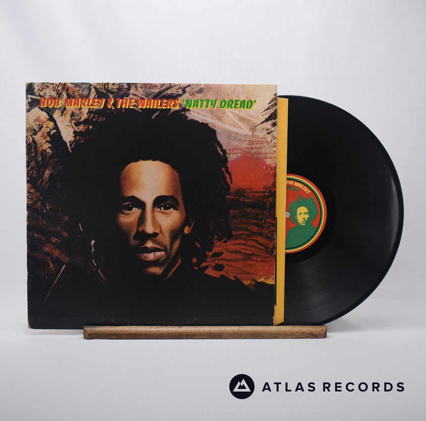 Bob Marley & The Wailers Natty Dread LP Vinyl Record - Front Cover & Record