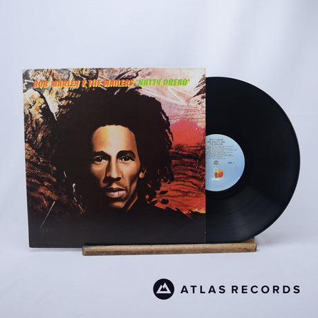 Bob Marley & The Wailers Natty Dread LP Vinyl Record - Front Cover & Record