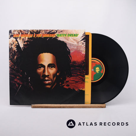 Bob Marley & The Wailers Natty Dread LP Vinyl Record - Front Cover & Record