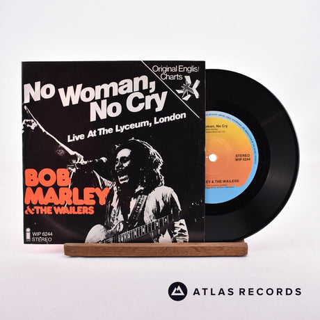 Bob Marley & The Wailers No Woman, No Cry 7" Vinyl Record - Front Cover & Record