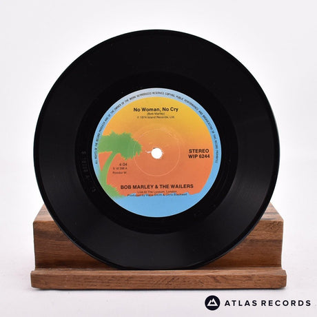 Bob Marley & The Wailers - No Woman, No Cry - Repress 7" Vinyl Record - VG+/EX