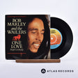 Bob Marley & The Wailers One Love 7" Vinyl Record - Front Cover & Record