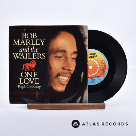 Bob Marley & The Wailers One Love 7" Vinyl Record - Front Cover & Record